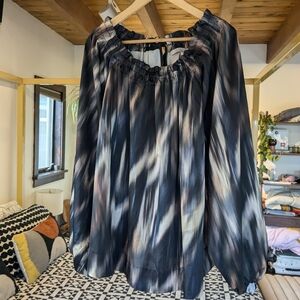 Cool colors swing top from h&m size M